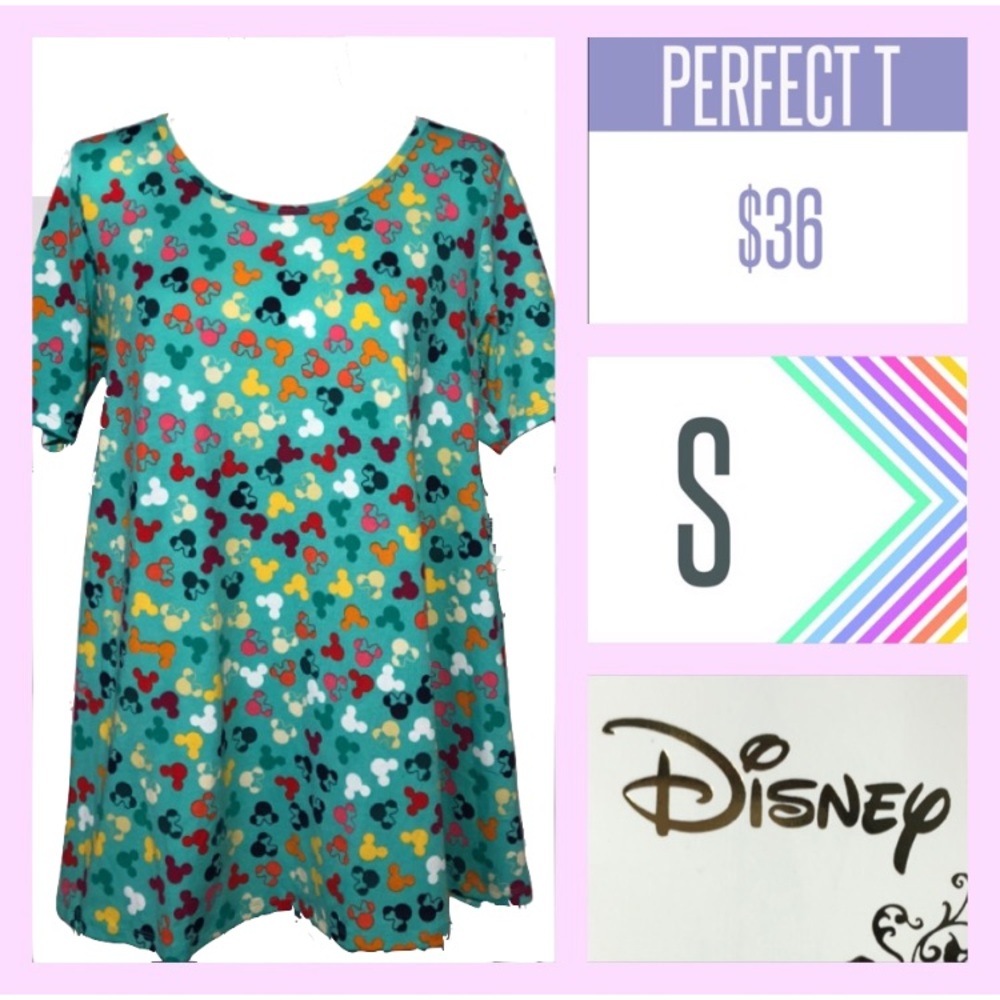 NWT lularoe Disney Minnie Mouse perfect t